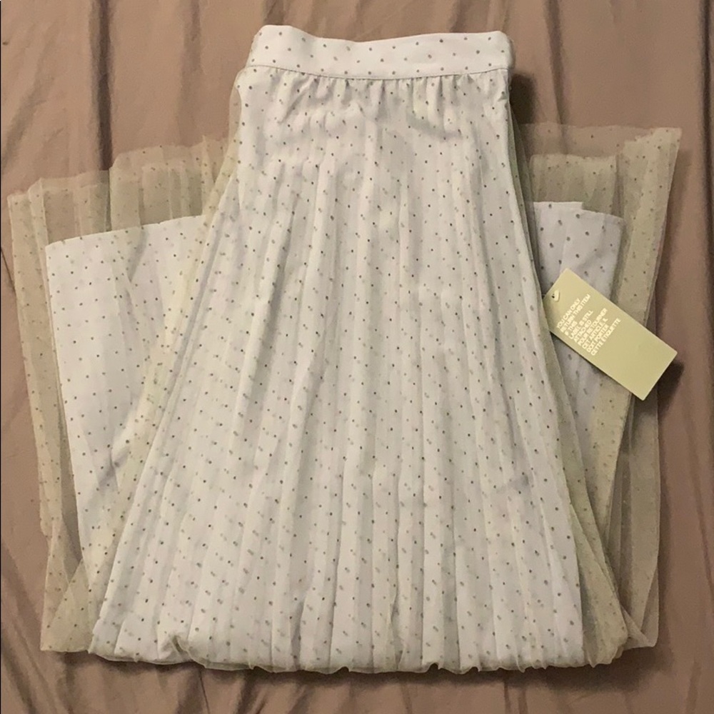 H&M tuille midi skirt